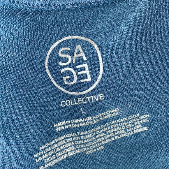 Sage collection athletic top size large - Picture 3 of 5